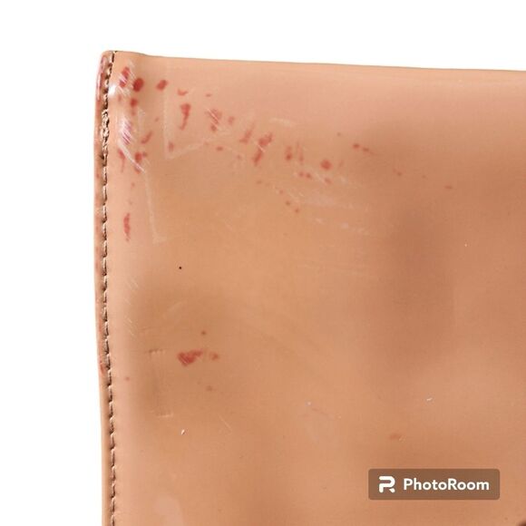 Patent Leather Clutch Handbag Party Cocktail Asymmetric Occasion Event Simple - Picture 2 of 6